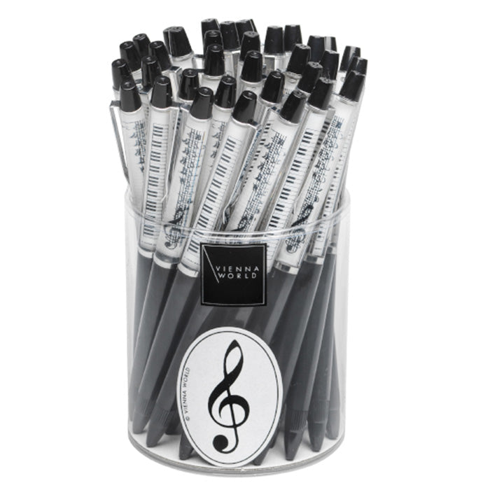 Ballpoint Pen Music Notes