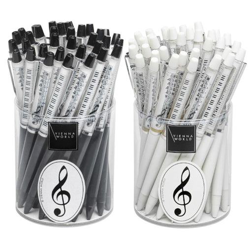 Ballpoint Pen Music Notes