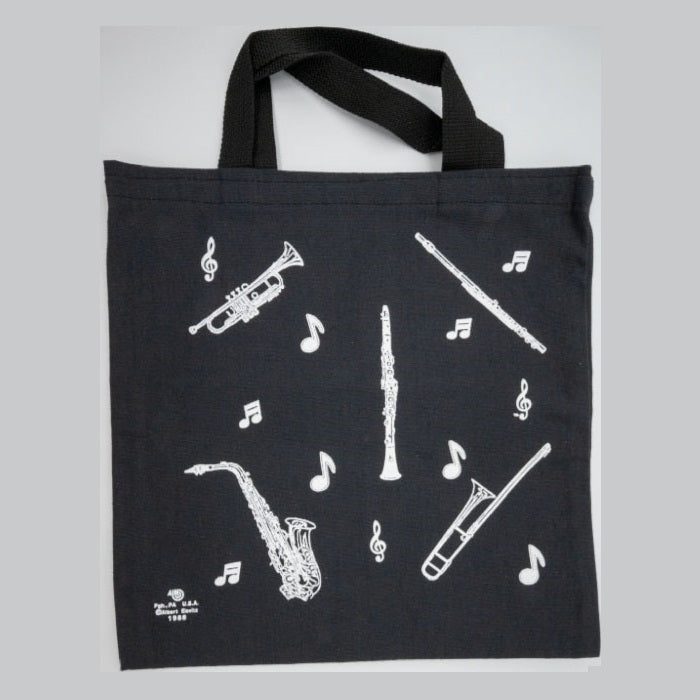 Band Instruments Tote Bag