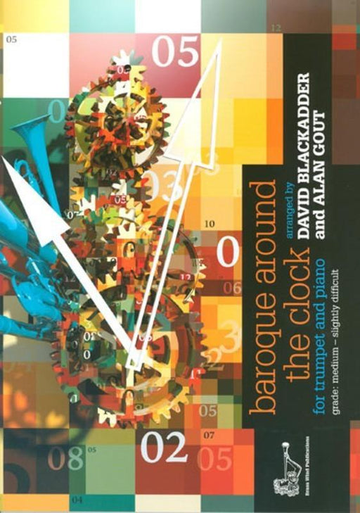 Baroque Around the Clock, Trumpet & Piano-Brass-Brass Wind Publications-Engadine Music