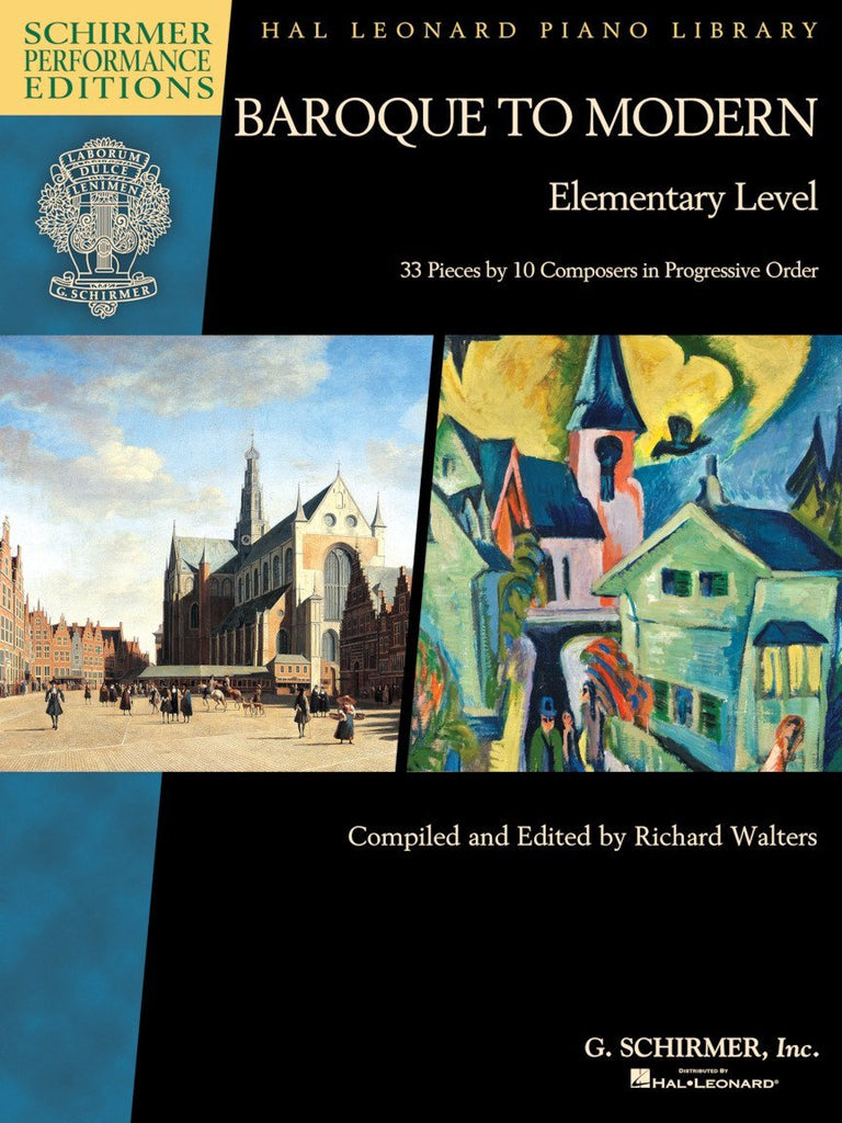 Baroque to Modern - Elementary Level, Piano-Piano & Keyboard-G. Schirmer, Inc.-Engadine Music