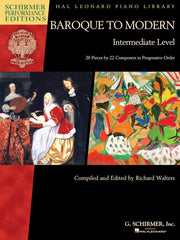 Baroque to Modern - Upper Intermediate Level, Piano-Piano & Keyboard-G. Schirmer, Inc.-Engadine Music