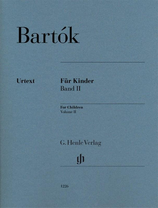 Bartok - For Children Vol. 2, Piano