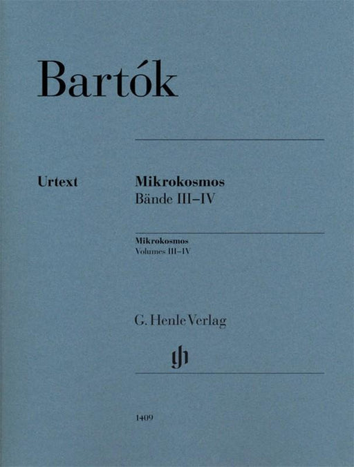 Bartok - Mikrokosmos Volumes 3-4, Piano