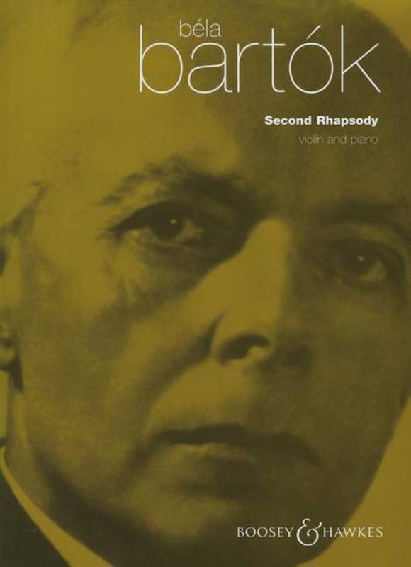 Bartok - Second Rhapsody, Violin & Piano-Strings-Boosey & Hawkes-Engadine Music