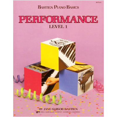Bastien Piano Basics, Performance, Level 1-Piano & Keyboard-Neil A. Kjos Music Company-Engadine Music