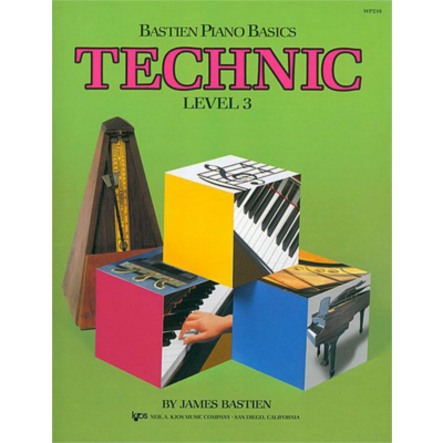 Bastien Piano Basics, Technic, Level 3-Piano & Keyboard-Neil A. Kjos Music Company-Engadine Music