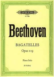 Beethoven - 11 Bagatelles Op. 119, Piano