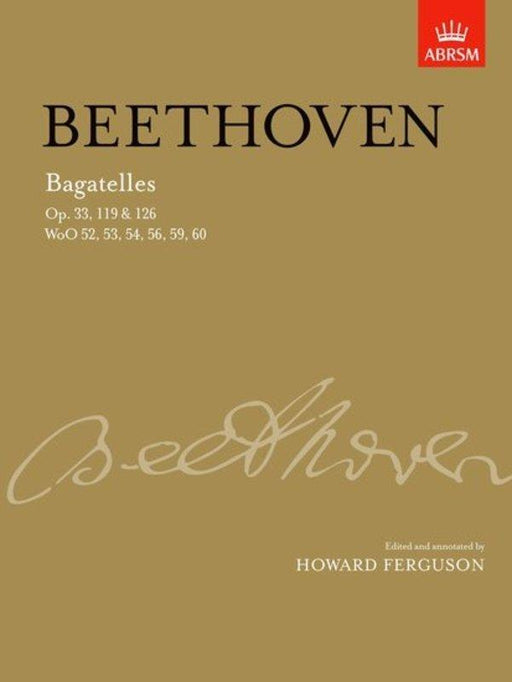Beethoven - Bagatelles complete, Piano