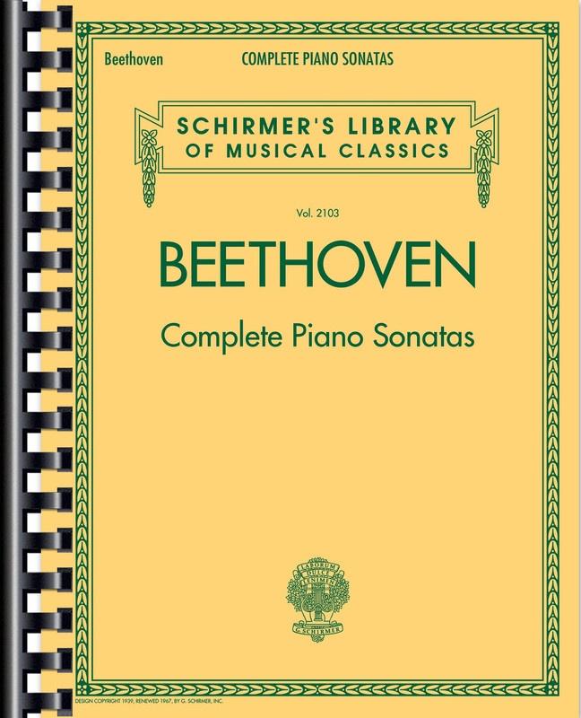 Beethoven - Complete Piano Sonatas-Piano & Keyboard-G. Schirmer, Inc.-Engadine Music