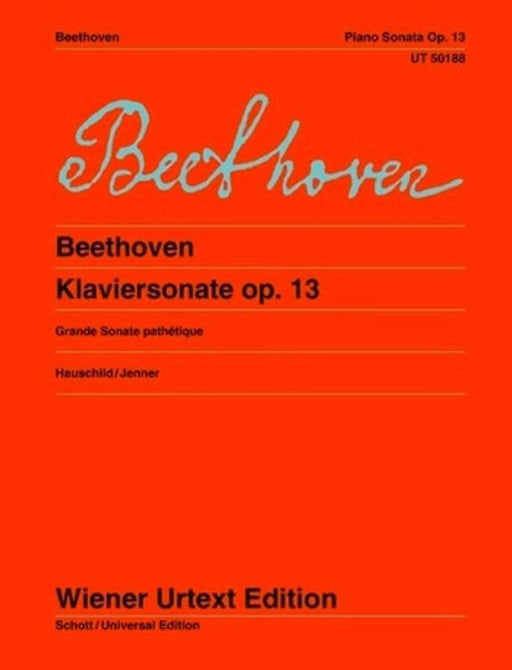Beethoven - Grand Sonata Pathetique Op 13 in C min Urtext Edition, Piano