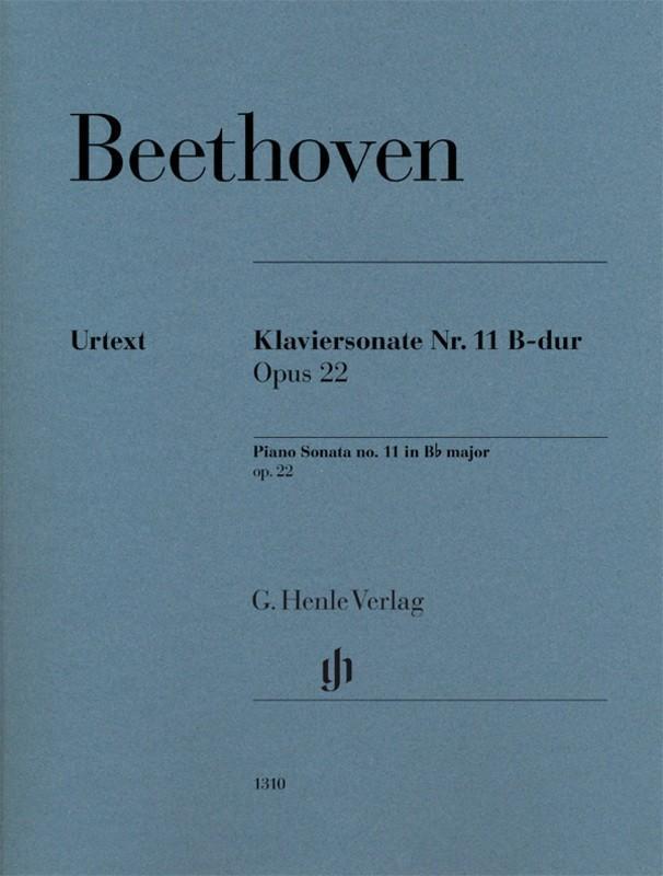 Beethoven - Piano Sonata No. 11 B flat major Op. 22 Piano