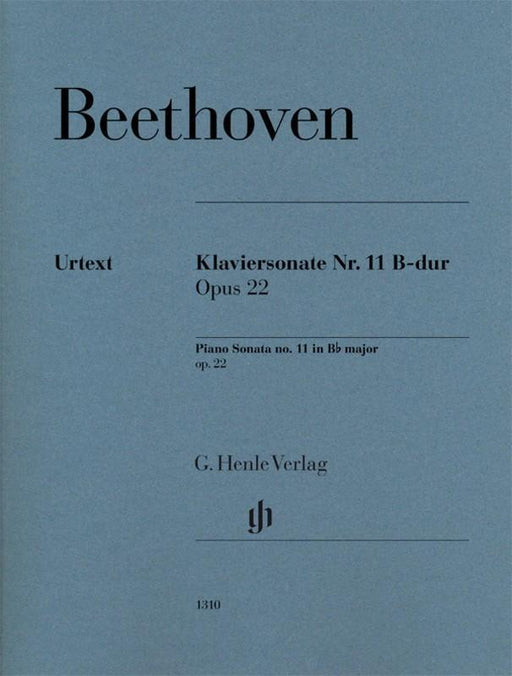 Beethoven - Piano Sonata No. 11 B flat major Op. 22 Piano