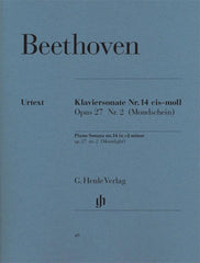 Beethoven - Piano Sonata No. 14 c sharp minor Op. 27 No. 2 [Moonlight]