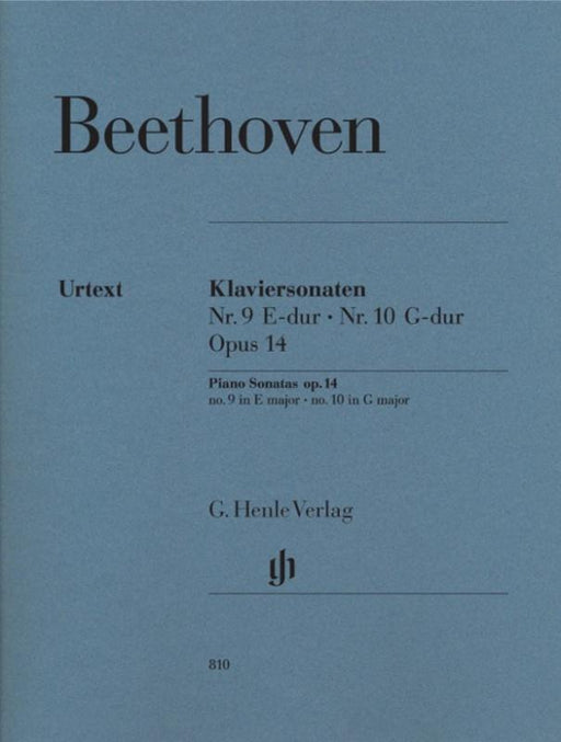 Beethoven - Piano Sonatas E major Op. 14 No. 1 and G major Op. 14 No. 2