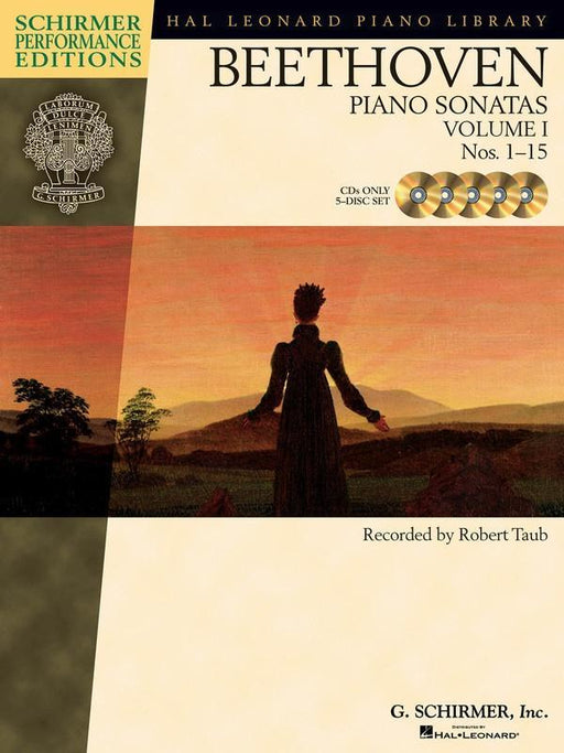 Beethoven - Piano Sonatas, Volume I - CDs Only (set of 5)-Piano & Keyboard-G. Schirmer Inc.-Engadine Music