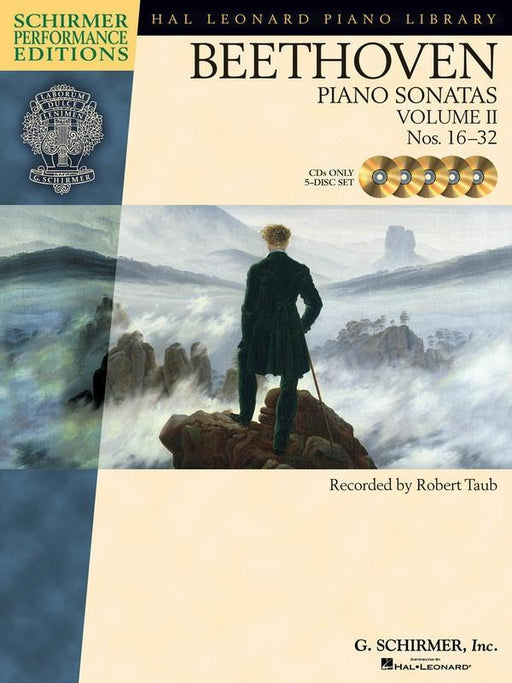 Beethoven - Piano Sonatas, Volume II - CDs Only (set of 5)-Piano & Keyboard-G. Schirmer Inc.-Engadine Music