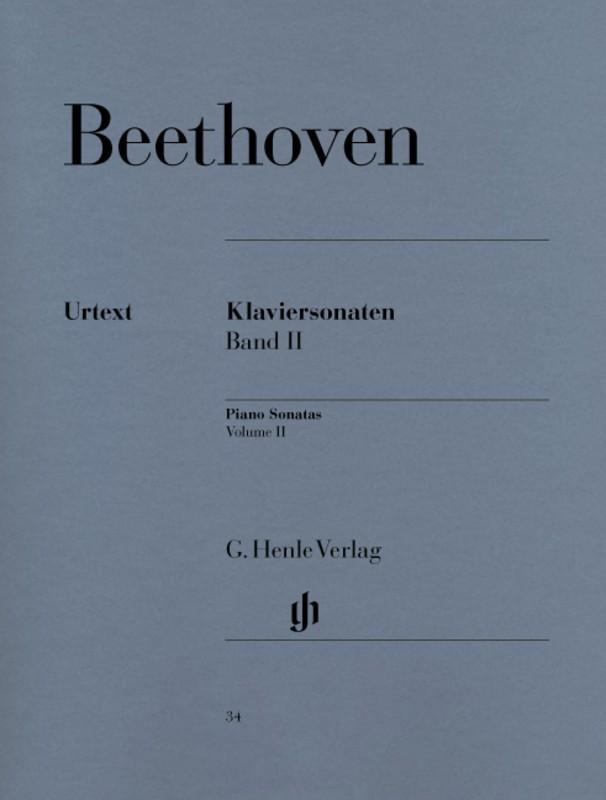 Beethoven - Piano Sonatas, Volume II-Piano & Keyboard-G. Henle Verlag-Engadine Music