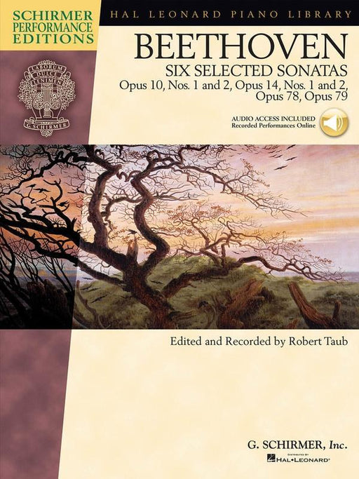 Beethoven - Six Selected Sonatas, Piano-Piano & Keyboard-G. Schirmer Inc.-Engadine Music