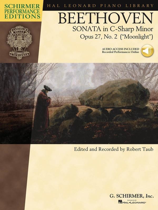 Beethoven - Sonata in C-Sharp minor, Op. 27 No. 2 (Moonlight), Piano-piano & keyboard-G. Schirmer Inc.-Engadine Music