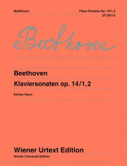 Beethoven - Sonatas Op 14 No 1 E And No 2 G Urtext, Piano
