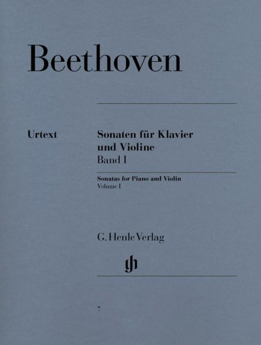 Beethoven - Sonatas for Piano and Violin Volume 1-Strings-G. Henle Verlag-Engadine Music
