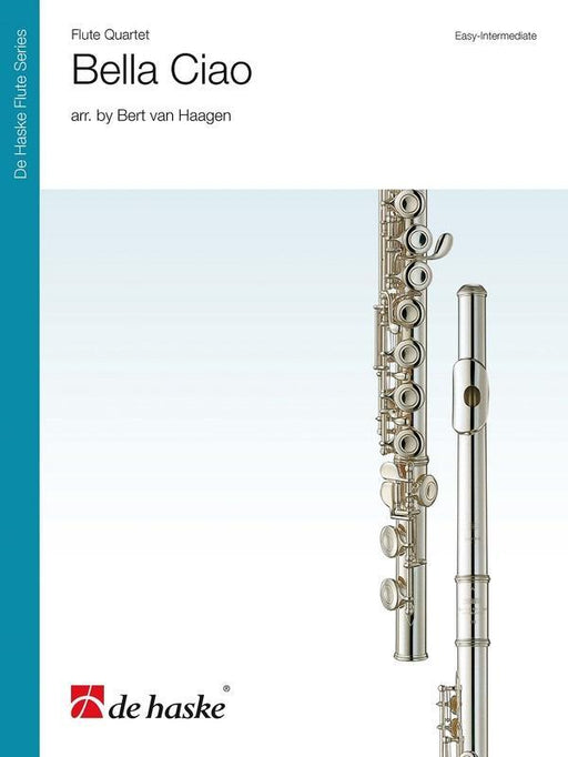 Bella Ciao Arr. Bert van Haagen Flute Quartet-Woodwind-De Haske Publications-Engadine Music