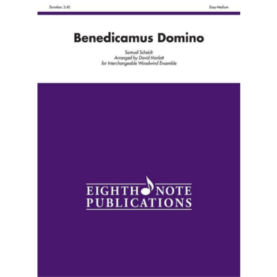 Benedicamus Domino, Samuel Scheidt Flex Wind Ensemble-Flexible Wind Ensemble-Eighth Note Publications-Engadine Music