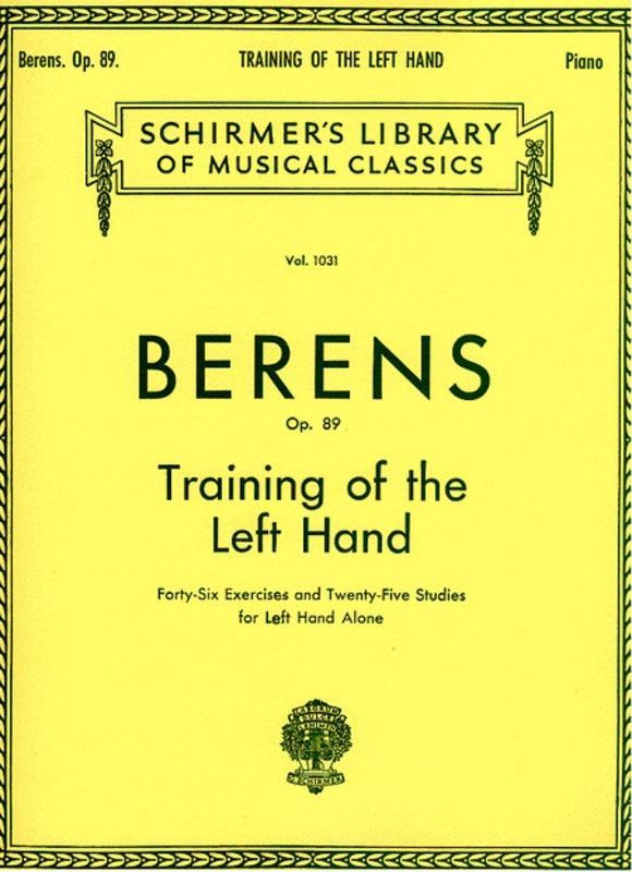 Berens - Training of the Left Hand Op. 89, Piano