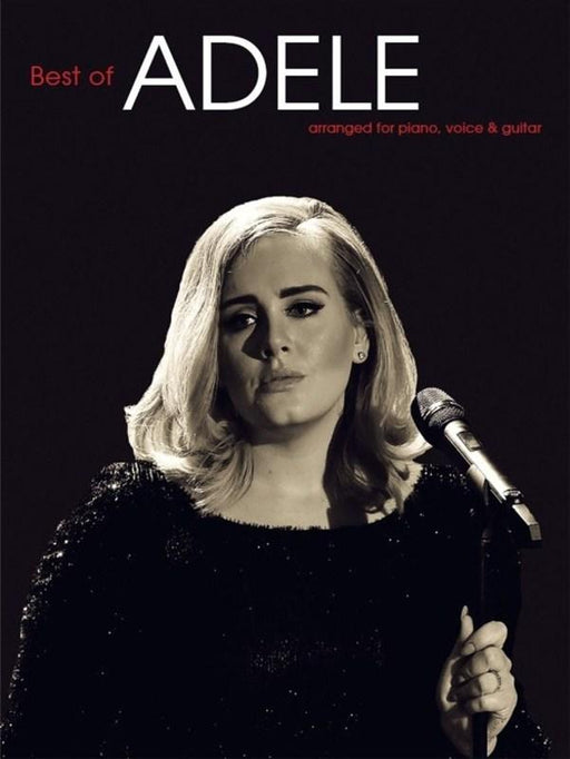 Best of Adele (Updated Edition), Piano Vocal & Guitar