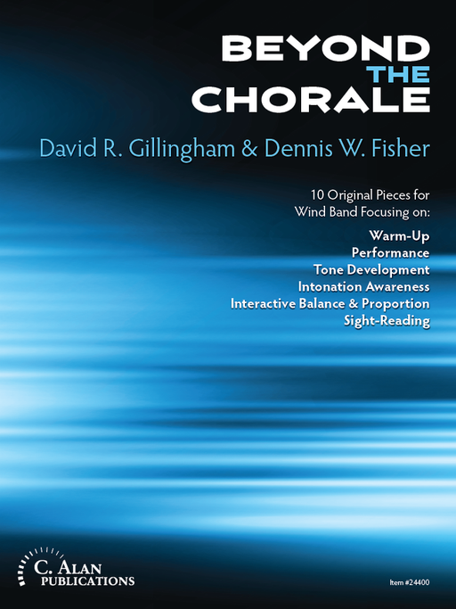 Beyond the Chorale - Alto Saxophone 1-Band Method-C. Alan Publications-Engadine Music