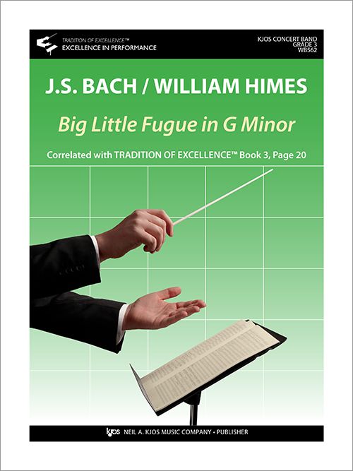Big Little Fugue in G Minor, William Himes, Concert Band Grade 3