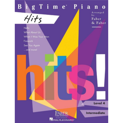 BigTime Piano Hits Level 4-Piano & Keyboard-Hal Leonard-Engadine Music