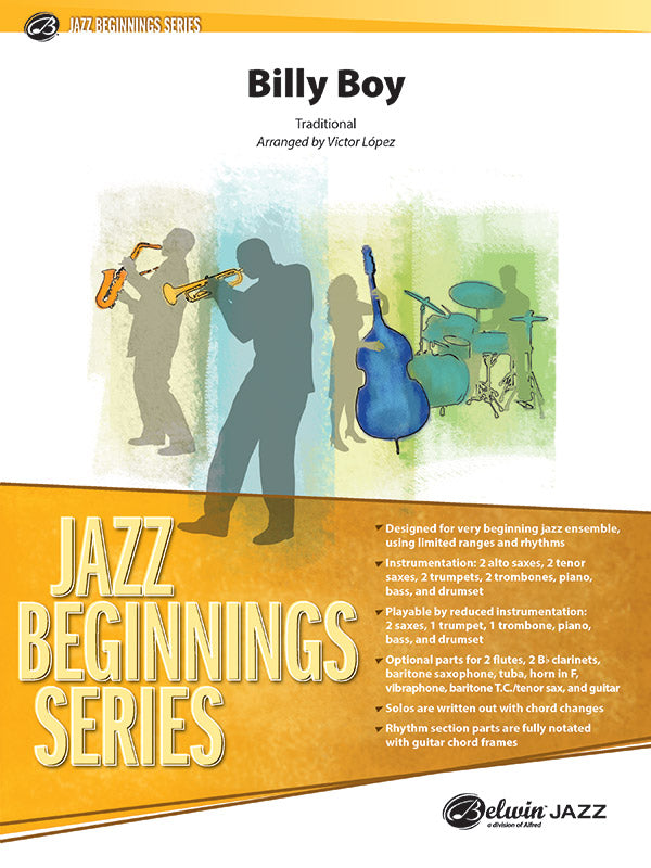Billy Boy - Jazz Ensemble Grade 0.5