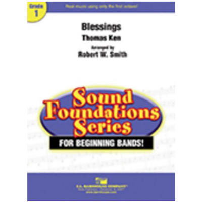 Blessings, Thomas Ken Arr. Robert W. Smith Concert Band Chart Grade 1-Concert Band Chart-C.L. Barnhouse Company-Engadine Music