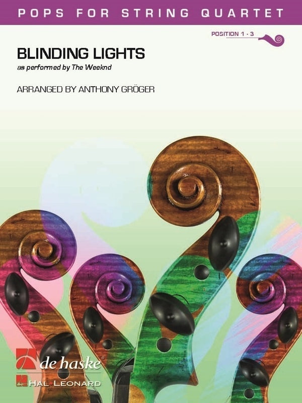 Blinding Lights For String Quartet SC/PTS