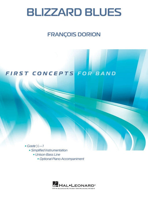 Blizzard Blues, François Dorion Concert Band Chart Grade 1