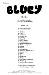 Bluey, Arr. Jonathan Bush Concert Band Grade 1.5