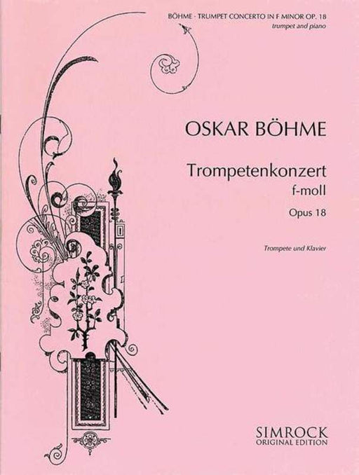 Boehme - Trumpet Concerto in F minor Op. 18-Brass-Boosey & Hawkes-Engadine Music