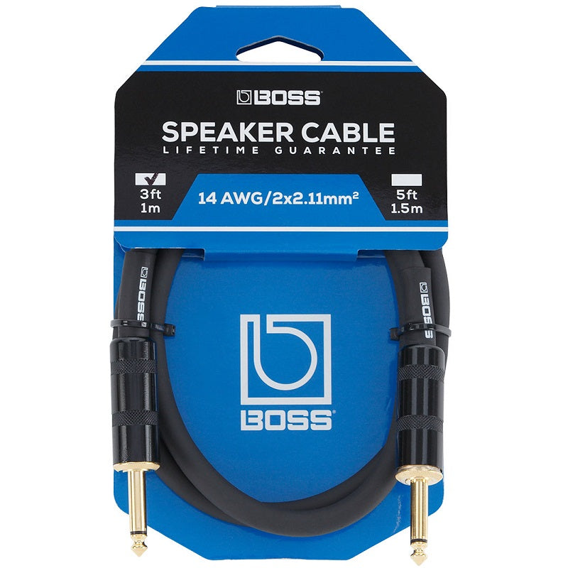 Boss Speaker Cable 3ft/5ft/15ft