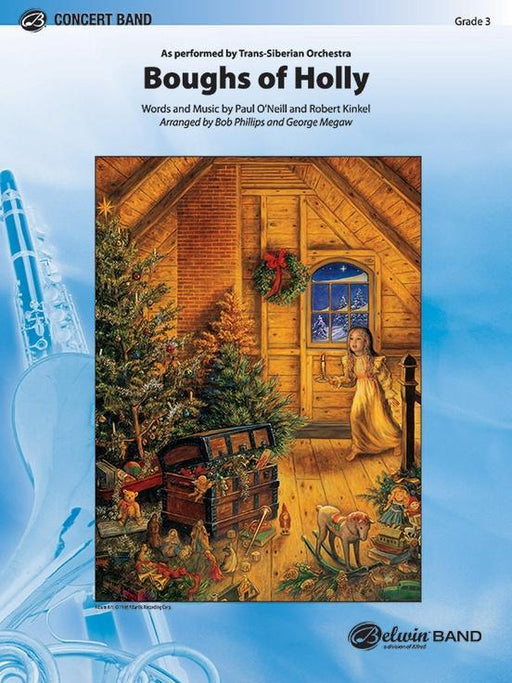 Boughs of Holly, Arr. Phillips and Megaw Concert Band Grade 3-Concert Band-Alfred-Engadine Music