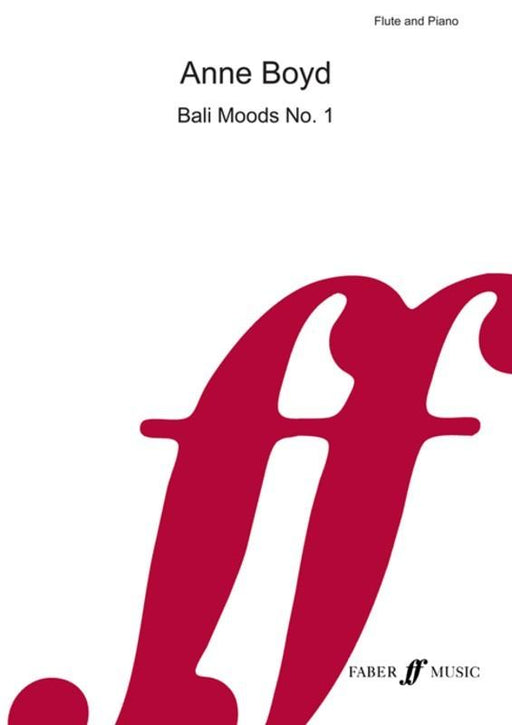 Boyd - Bali Moods No. 1-Woodwind-Faber Music-Engadine Music