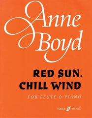 Boyd - Red Sun, Chill Wind Flute/Piano-Woodwind-Faber Music-Engadine Music