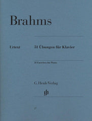 Brahms - 51 Exercises for Piano-Piano & Keyboard-G. Henle Verlag-Engadine Music