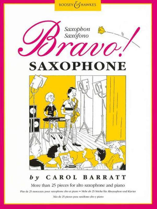 Bravo! Saxophone, Alto Saxophone & Piano-Woodwind-Boosey & Hawkes-Engadine Music