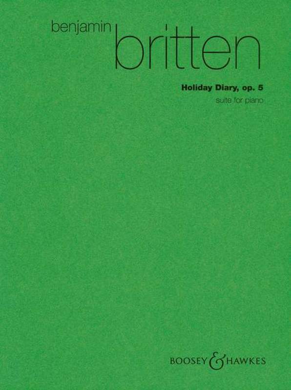 Britten - Holiday Diary Op. 5 Piano-Piano & Keyboard-Boosey & Hawkes-Engadine Music