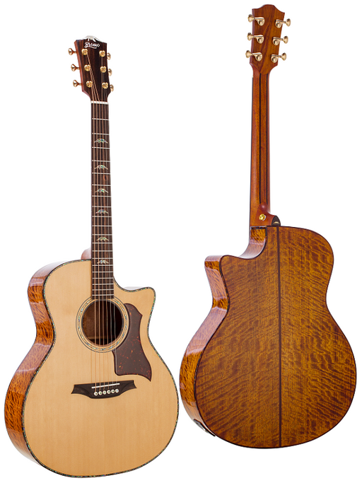 Bromo BAN2CE Denali Series Electric Acoustic Guitar + Gig Bag