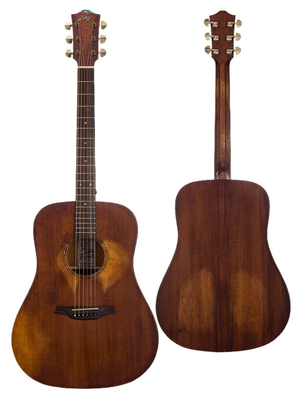 Bromo BAR1H Rocky Mountain Series Dreadnought Acoustic Guitar + Gig Bag