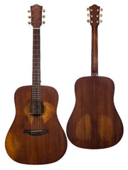 Bromo BAR1H Rocky Mountain Series Dreadnought Acoustic Guitar + Gig Bag