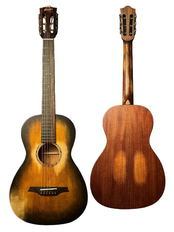 Bromo BAR6HHS Rocky Mountain Series 12th Fret Parlour Acoustic Guitar + Gig Bag